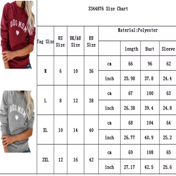 Dog Mom Sweatshirt - Picture 4 of 5